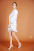 Alhambra x GS: The Giorgio Dress with Ostrich Feathers